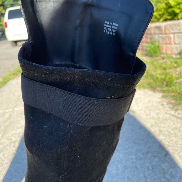 Call it Spring Vegan Leather Boots. - Picture 4 of 4